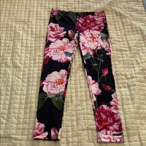 Ted Baker Girls Floral Leggings